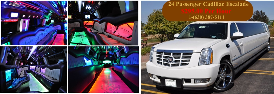 Chicago Cadillac Escalade Stretch SUV Limo